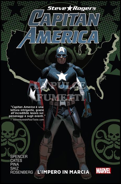 MARVEL COLLECTION - CAPITAN AMERICA STEVE ROGERS #     2: L'IMPERO IN MARCIA